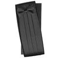 Mess Kit Silk Pre-Tied Bow and Cummerbund Set