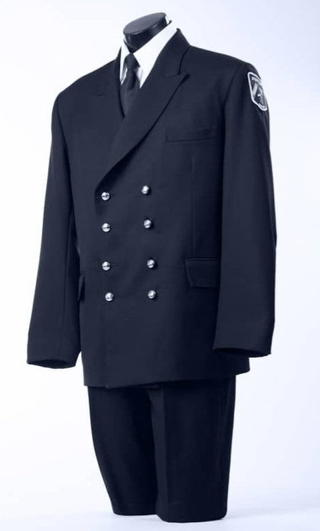 Ladies Double Breasted 8 Button Tunic Jacket