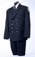 Mens Double Breasted 8 Button Tunic Jacket