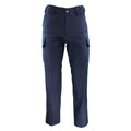Mens Navy Poly Cotton Cargo Pant