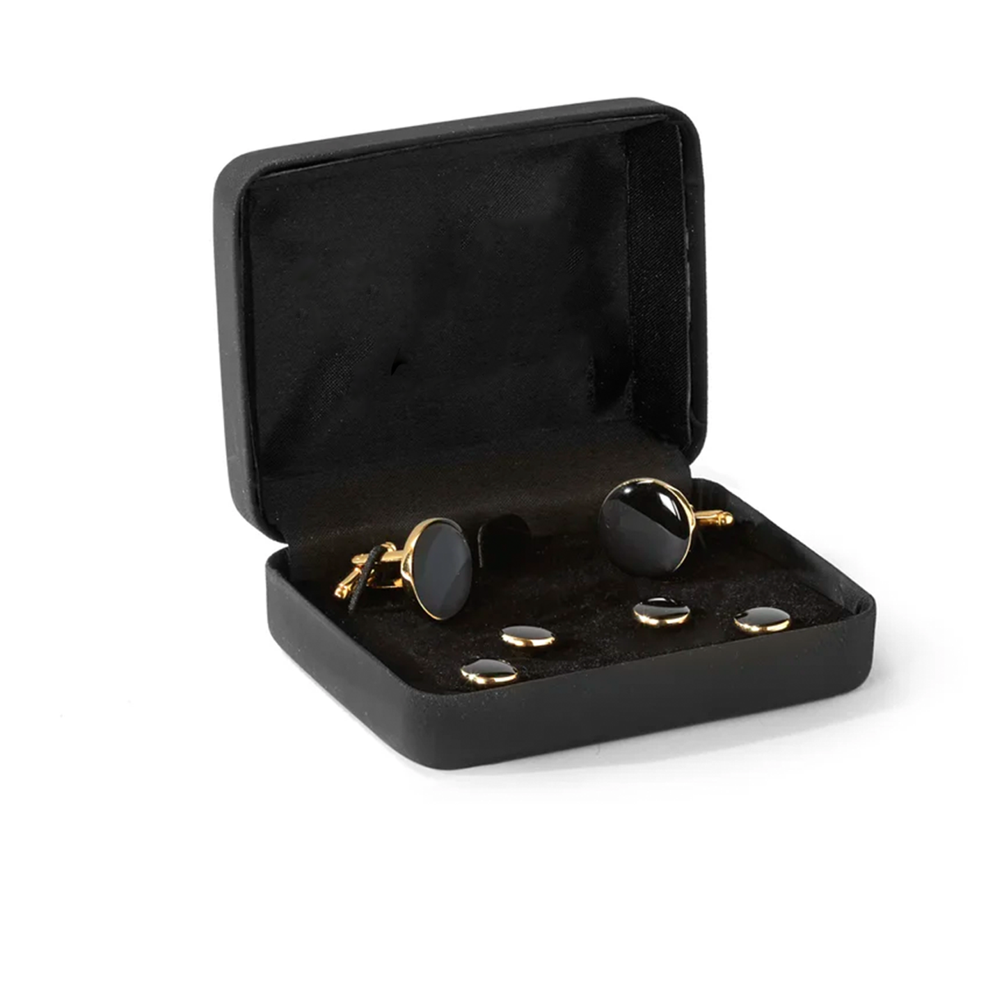 Gold Cufflinks and Studs Set