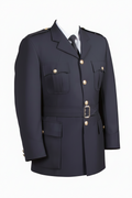 Mens Single Breasted 4 Button Working Tunic Jacket